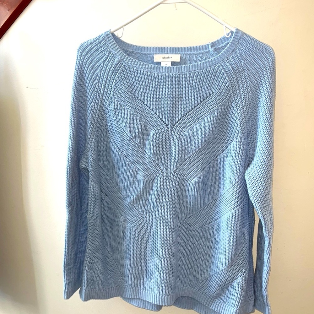 Baby blue sweater